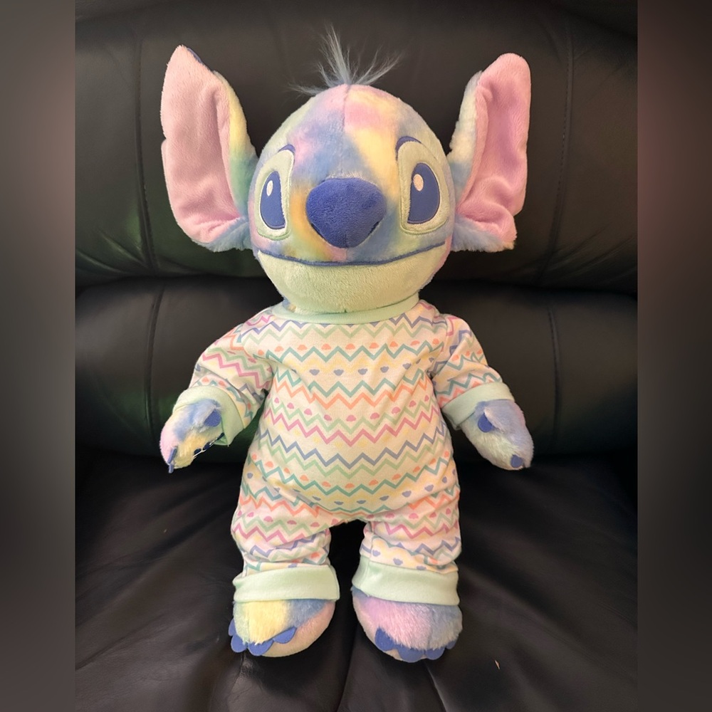 Limited Special Edition Pastel Tie-Dye Stitch Build-A-Bear